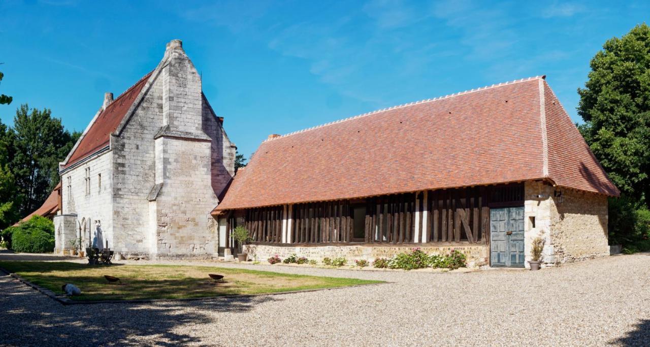 Manoir de l'Aumônerie Saint-Martin-de-Boscherville Exterior foto